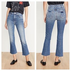 MOTHER Superior The Hustler Ankle Fray Jeans 24